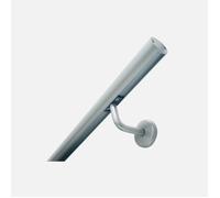 Kit main courante aluminium gris avec supports de fixation 2m, Opalu KORDO