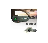 Kit main libre bluetooth pour voiture smartphone pare-soleil haut-parleur (noir)