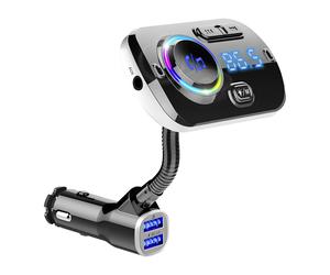 Kit Main libre Bluetooth Voiture Universel - Transmission FM / MP3 Noir
