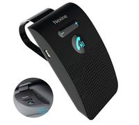 kit main libre voiture bluetooth - Nexine - 550 mAh Kit bluetooth main-libre pour voiture Haut-parleur micro Intégré avec clip