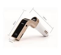 kit main libre voiture Modulateur Transmetteur FM micro SD USB Bluetooth sans fil Mains libres Kit Lecteur mp3 iPhone Samsung