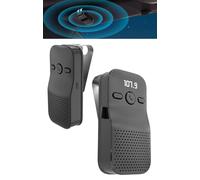 Kit mains libres Bluetooth 5.4 avec écran numérique et carte SD de 32 Go pour véhicule sans fil BT mains libres microphone pare-soleil à clipser Lecteur de musique FM avec micro
