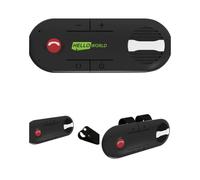 Kit Mains Libres Bluetooth - Compatible Smartphone - Noir - Autonomie 7h - Portée 10m - Haut-parleur 2W