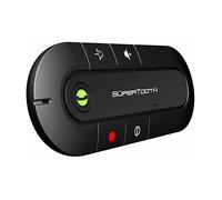 Kit mains libres Bluetooth pour voiture compatible smartphone son clair installation facile - Noir