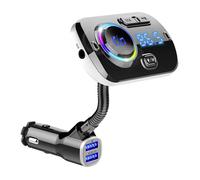 Avizar Kit mains-libres Bluetooth voiture universel – Transmission FM/MP3 – Télécommande incluse