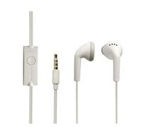 Kit pieton avec ecouteurs stereo blanc origine...