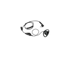 Kit mains-libres earloop pour Motorola Séries XT Oreillette Earloop avec bouton PTT
