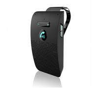 Kit mains libres pour voiture 10x6x2.1cm main libre voiture bluetooth haut-parleur - FAMICAM - micro intégré avec clip bluetooth p