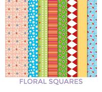 Kit Making Couture Fabric Set Floral squares