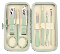 Kit Manucre Pedicure, Set de Manucure, Coffret de manucure et d'amélioration des ongles, coupe-ongles, 7 pièces