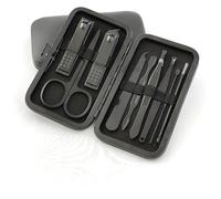 Kit Manucre Pedicure, Set de Manucure, Ensemble complet de coupe-ongles en acier au carbone, outils de manucure, 9 pièces