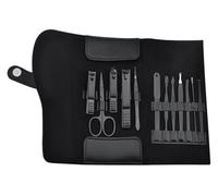 Kit Manucre Pedicure, Set de Manucure, Ensemble de 12 coupe-ongles en acier inoxydable, coupe-ongles décoratifs, ensemble de beauté