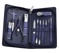 Kit Manucre Pedicure, Set de Manucure, Ensemble de 12 coupe-ongles et outils de manucure