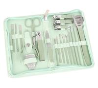 Kit Manucre Pedicure, Set de Manucure, Ensemble de 22 coupe-ongles à fermeture éclair for outils de beauté for les ongles