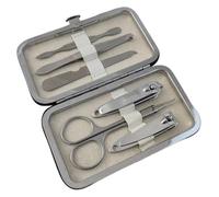 Kit Manucre Pedicure, Set de Manucure, Ensemble de 6 outils de manucure et de réparation des sourcils