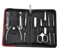 Kit Manucre Pedicure, Set de Manucure, Ensemble de 9 coupe-ongles, outils de manucure et d'amélioration