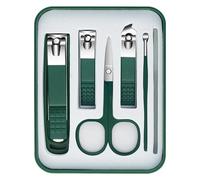 Kit Manucre Pedicure, Set de Manucure, Ensemble de ciseaux de pédicure et de manucure en acier inoxydable