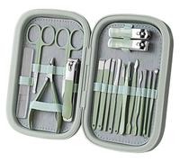Kit Manucre Pedicure, Set de Manucure, Kit complet d'outils de manucure et de pédicure en acier inoxydable