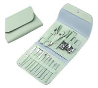 Kit Manucre Pedicure, Set de Manucure, Kit de manucure avec coupe-sourcils et sac pliable(16 pieces)