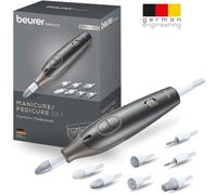Beurer Manucure et pédicure Set MP 1R Smooth+ Gris anthracite
