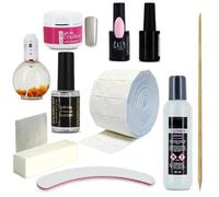 Kit Manucure de démarrage Baby Boomer Gel UV de couleur + Vernis semi permanent