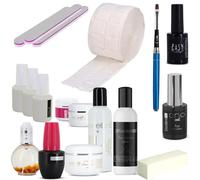 Kit Manucure De Démarrage Ongle Gel Uv Faux Ongles Multicolore