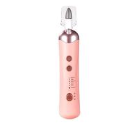 Kit manucure et pédicure professionnel - Lime à ongles électrique - 8 en 1 - Grinder à ongles épais avec éclairage LED - Style femme - Rose/blanc (rose)