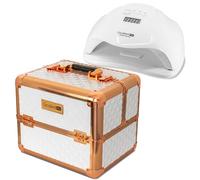 Kit Manucure Excellent Pro Valise et Lampe UV 54 Watts LED pour ongles