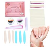 Kit Manucure Japonaise, Kit Soin Des Ongles Longue Durée, Kits Lime À Ongles Et Bloc De Polissage, Professionnel Avec Outils De Polissage, Machine À Polir Les Ongle, Revitalisant Et Réparateur