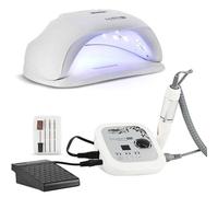 Kit Manucure Lampe Uv Led 180 W Et Ponceuse Excellent Pro Master 45 W Multicolore