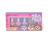 Kit Manucure - Martinelia - 3 Vernis à Ongles - Plaquette Stamping