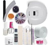 Kit manucure N°19: Modelage faux ongles avec gel UV monophase 3 en 1 et capsules