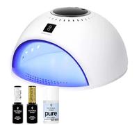 Kit Manucure Professionnel OCHO NAILS & Victoria Vynn - Lampe UV LED 84W, Déshydrateur, Base et Top Gel Polish