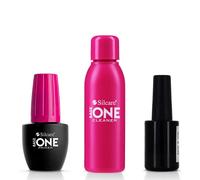 Kit Manucure Spécial pour Vernis Semi Permanent Cleaner + Primer + Twin Coat Base Top 2 en 1
