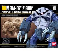 Kit maquette plastique BANDAI HGUC 1/144 MSM-07 Z'GOK costume mobile Gundam d...