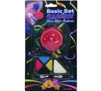 Kit Maquillage Clown avec Nez Rouge NA G