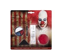 Kit Maquillage Clown Effrayant Multicolore