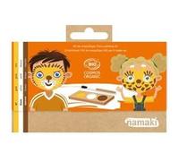 Namaki – Kit de maquillage – 3 couleurs Lion et Girafe – Orange