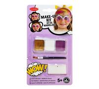 Kit Maquillage Licorne Avec Pinceau Et Éponge Fille Blanc