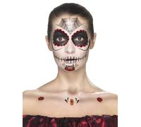 Kit Maquillage Princesse Araignée Femme Dia De Los Muertos Taille Unique Multicolore