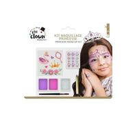 Kit maquillage - PTIT CLOWN - Princesse - Rose - Enfant (fille) - Strass & tattoos