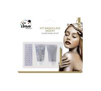 Kit maquillage - PTIT CLOWN - re23353 - Gel pailleté - 20 strass - Crayon inclus