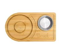 Kit Margarita Rimmer - Applicateur de sucre de sel de cocktail Premium, set d'éléments essentiels - Plateau à lime réutilisable, design empilable, facile à nettoyer, barre d