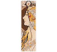 Kit Marque-page Point de Croix DMC Le Zodiaque (Mucha)(...) -