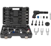 Kit marteau pneumatique, vitesse de frappe de 2100 BPM, kit polyvalent de 25 pièces, porte-outil à changement rapide
