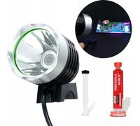 Kit : Masque de soldeur rouge 10 ml avec piston + lampe pour durcir le masque de soldeur