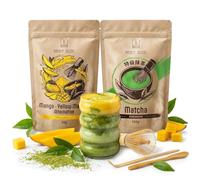 Kit Matcha Premium et Alternative Mangue Mary Rose avec Accessoires Bambou