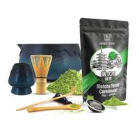 Kit Matcha Traditionnel Cérémoniel Bio complet avec bol et fouet bambou