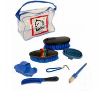Kit materiel de pansage enfant Tattini Bleu TU