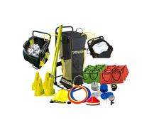 Kit matériel d'entraînement équipé avec ballon Powershot Powercart Multicolore TU